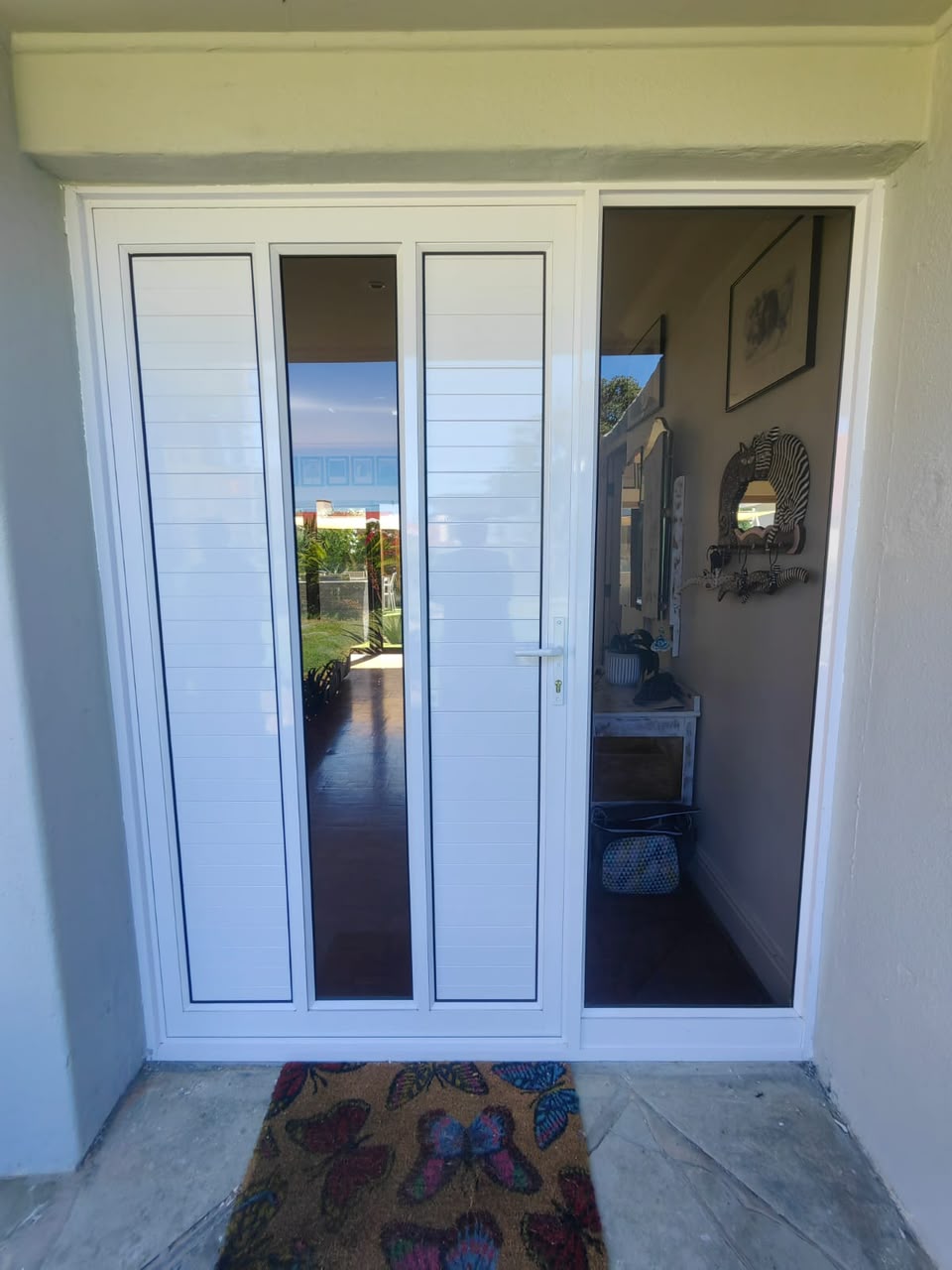 Aluminium window frame