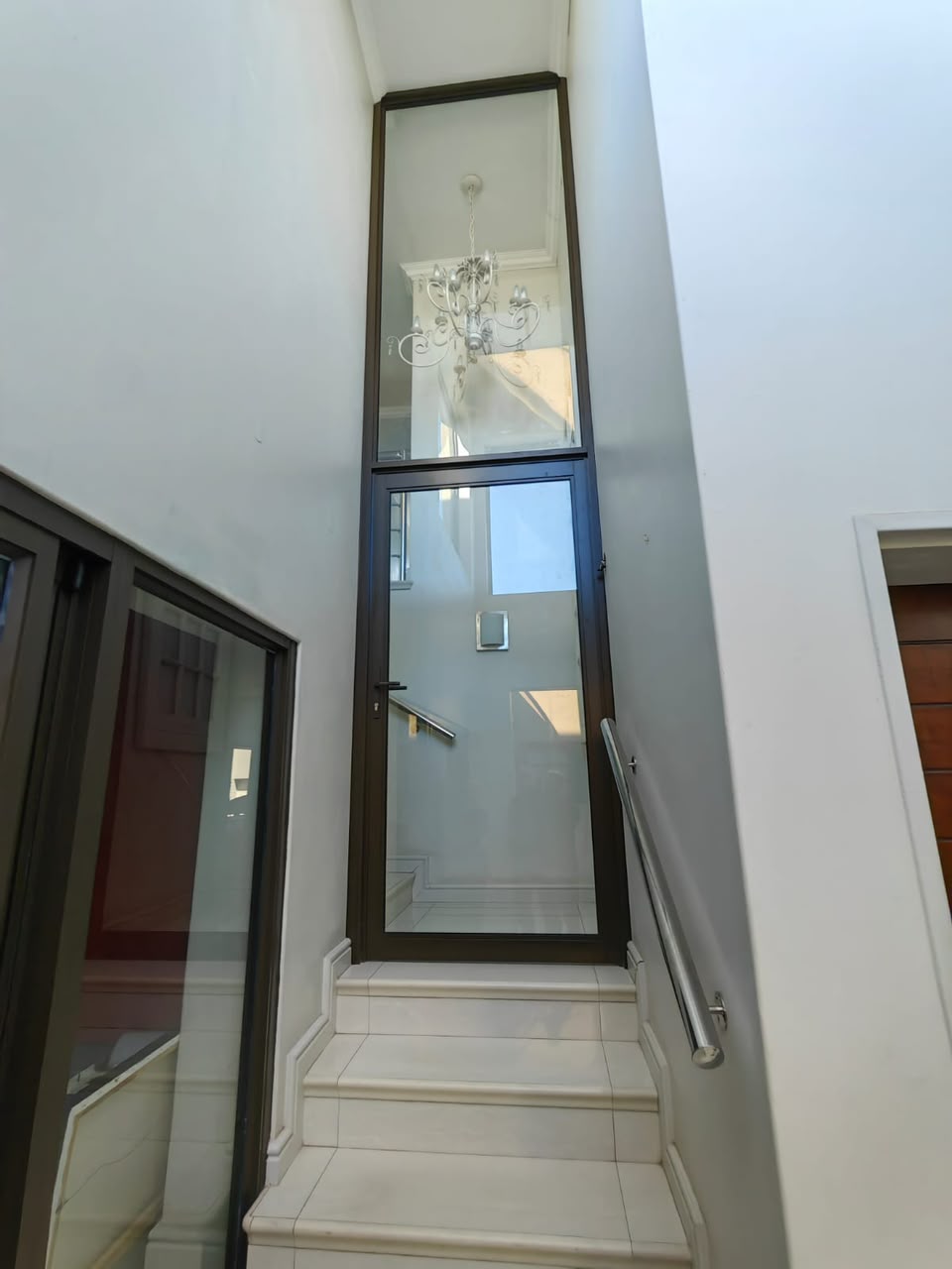 Extra-Tall Custom Glass Door